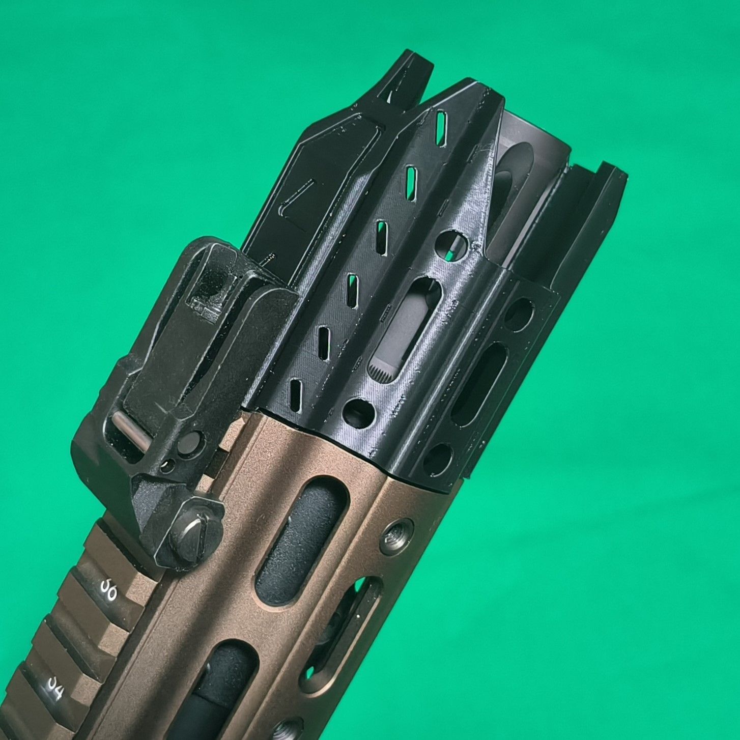 東京マルイ　hk416デルタカスタムFDE　ハンドガード F026-N HK416デルタカスタム用フロントハンドガード_Type2 - メルカリ