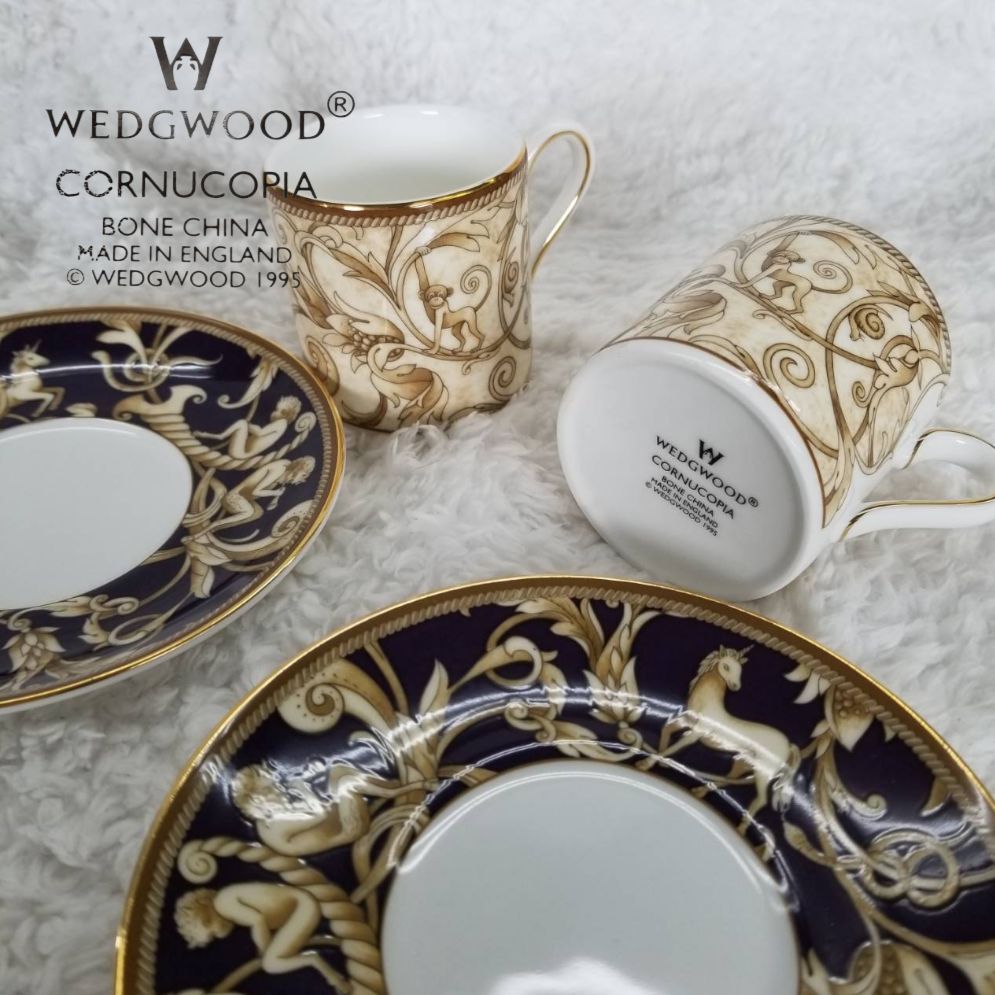 WEDGWOOD ウェッジウッド CORNUCOPIA コーヌコピア カップ＆ソーサー 2