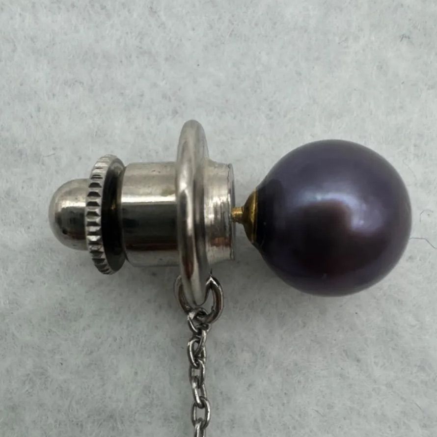 K18 パール ピン タイタックピン ネクタイピン 0.98g 240702-6 - メルカリ