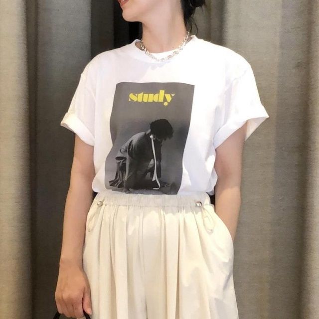 極美品⬜︎BIOTOPE⬜︎Bruce Weber⬜︎フォトTシャツ⬜︎XL⬜︎ホワイト STUDY x BIOTOP スタディ ビオトープ 23SS 別注 日本製 Photo T