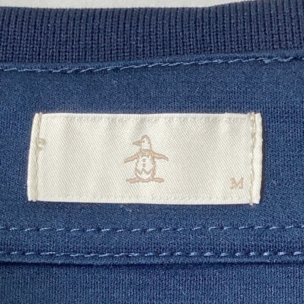 サイズ：M MUNSING WEAR マンシングウェア 長袖ワンピース ネイビー系