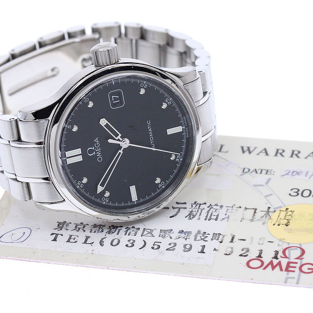 オメガ OMEGA 5203.50 クラシック デイト 自動巻き メンズ良品保証書  