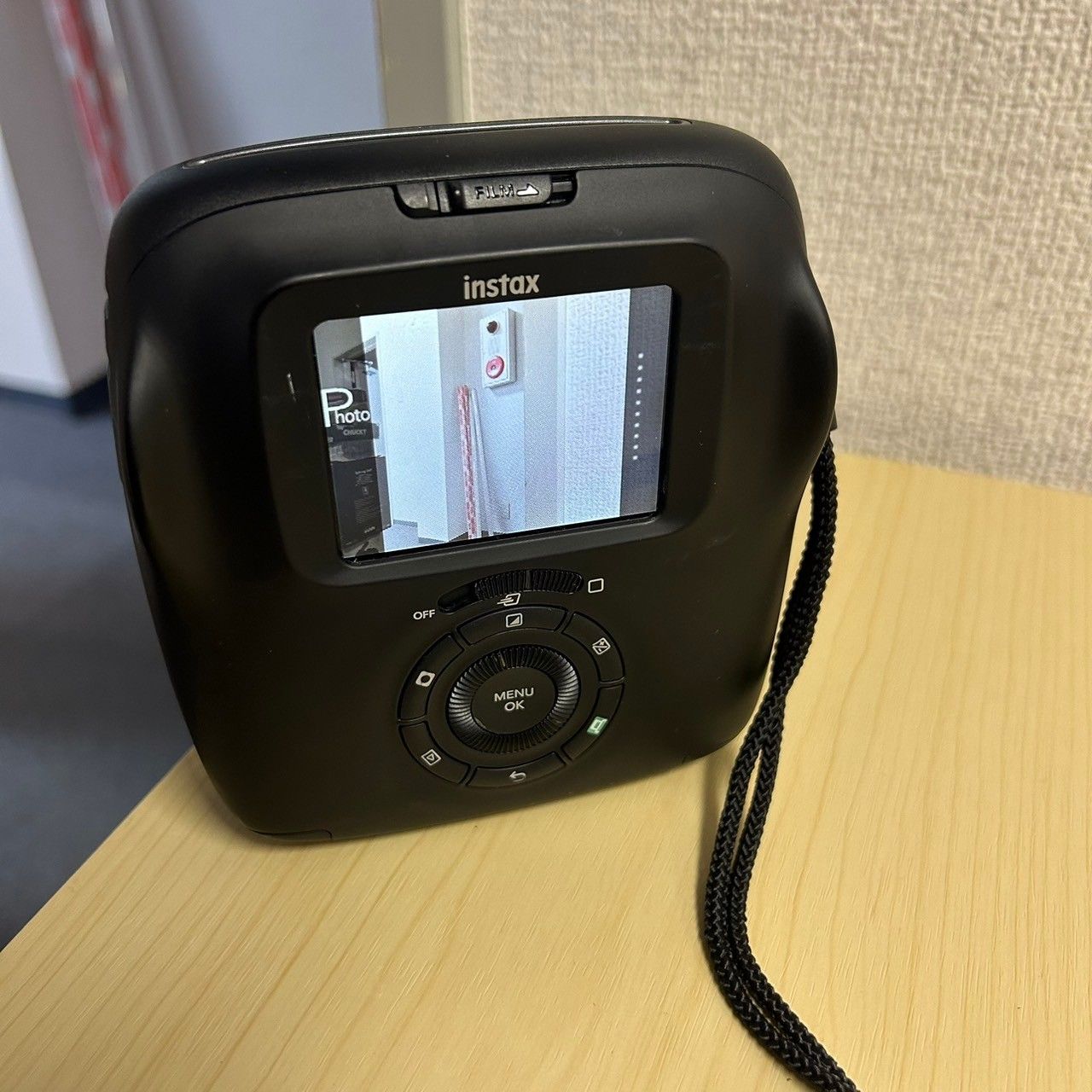 富士フイルム FUJIFILM ハイブリッドインスタントカメラ チェキ instax SQUARE SQ20 マットブラック