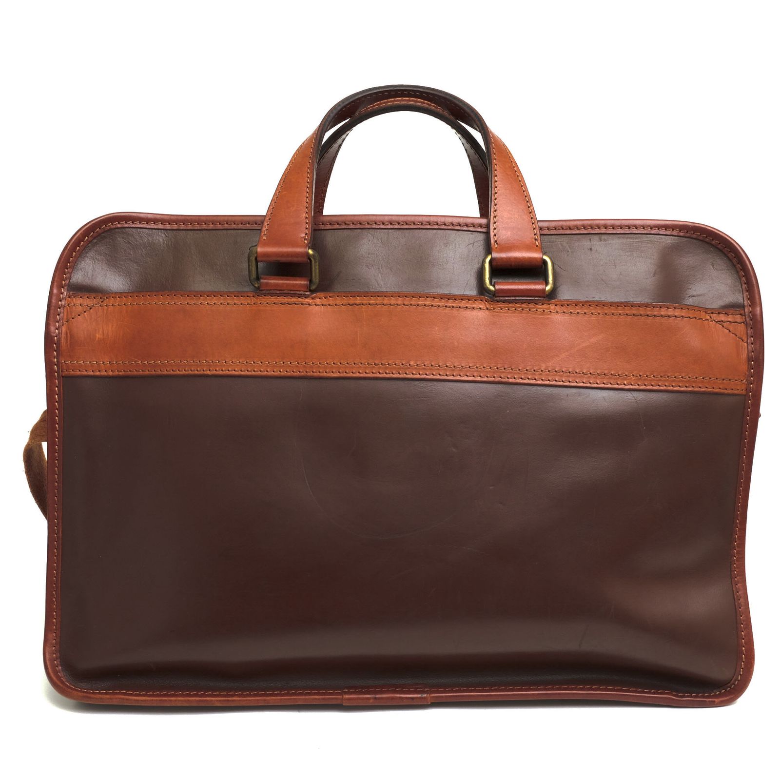 F CLIO エフクリオ 2wayビジネスバッグ ブラック オール本革レザー