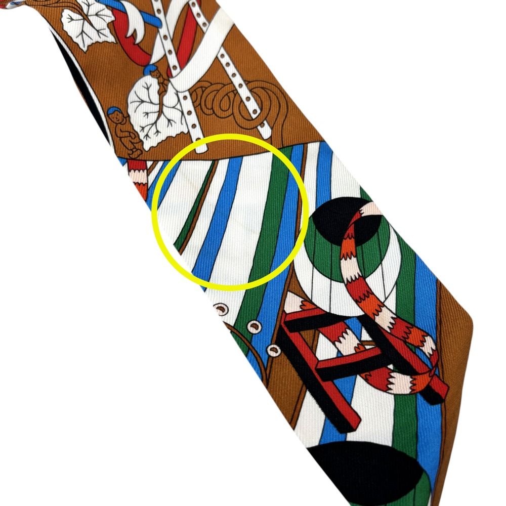 美品 HERMES エルメス ツイリー 杖傘と決闘 De l 