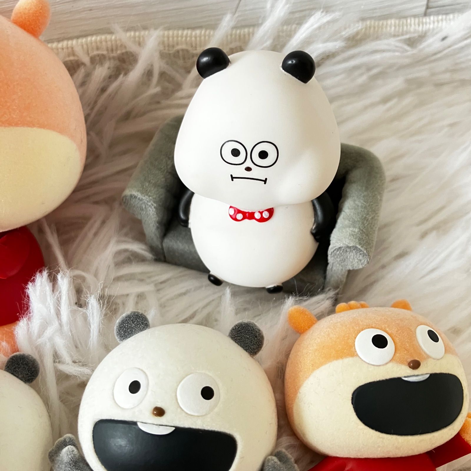 にしむらゆうじ　フィギュアマスコット　キーホルダー　まとめ売り にしむらゆうじ作品 ミニフィギュア Fluffy Puffy 未使用品 ごき