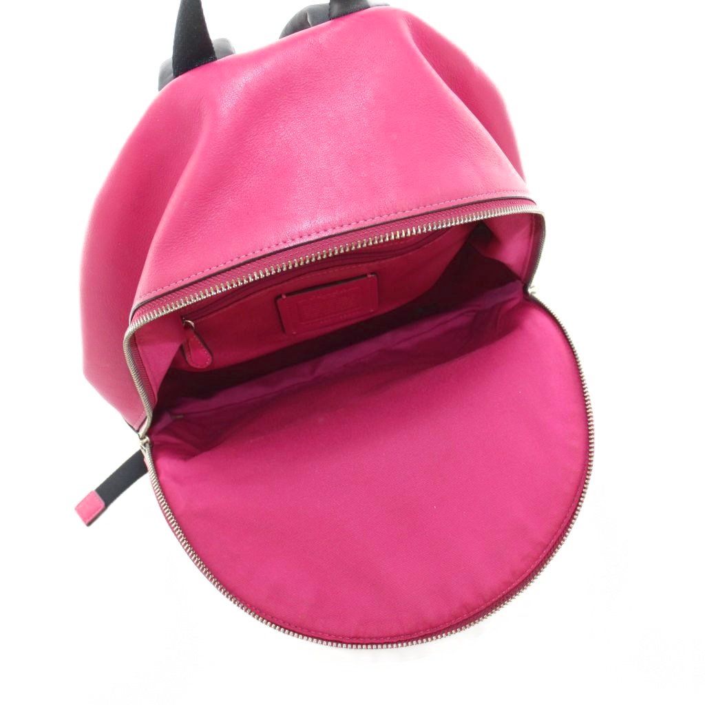 極美品✨コーチ リュック ミディアムチャーリー PVC×レザー シグネチャー コーチ COACH チャーリーミディアムシグネチャーリュックサック