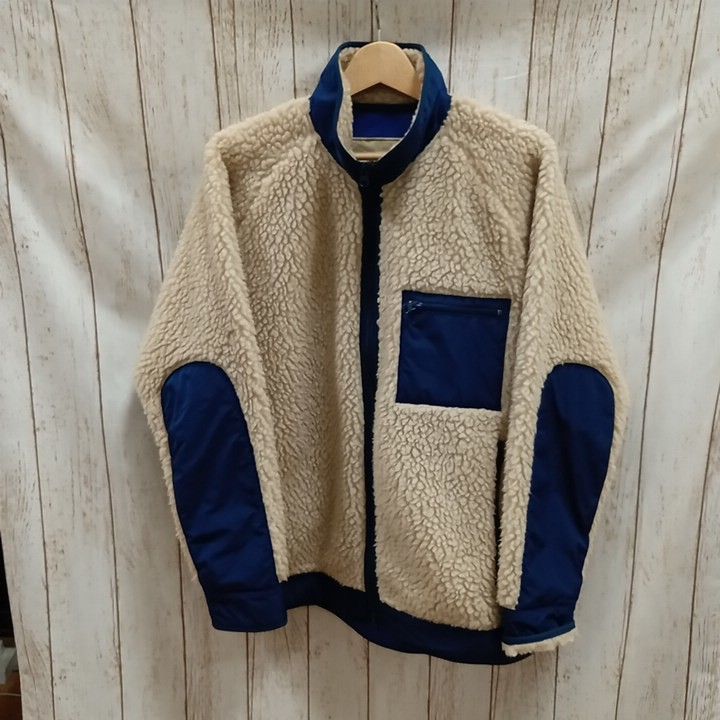 GOLD 東洋エンタープライズ BOA FLEECE STAND COLLAR JACKET フリース Sサイズ ベージュ ゴールド GL14260  メンズ - メルカリ