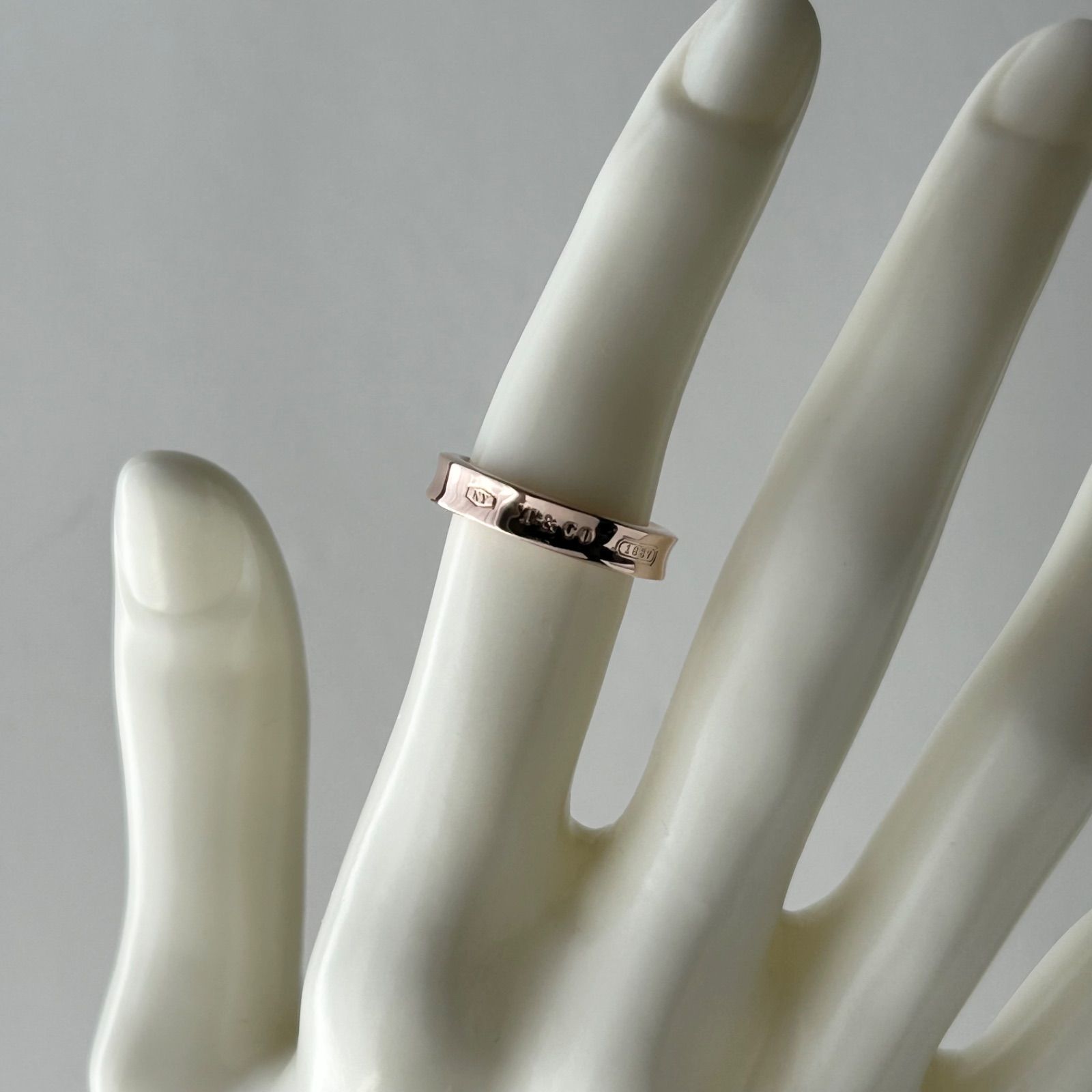 TIFFANY ティファニー 1837 ナロー ルベドメタルリング｜アクセサリー