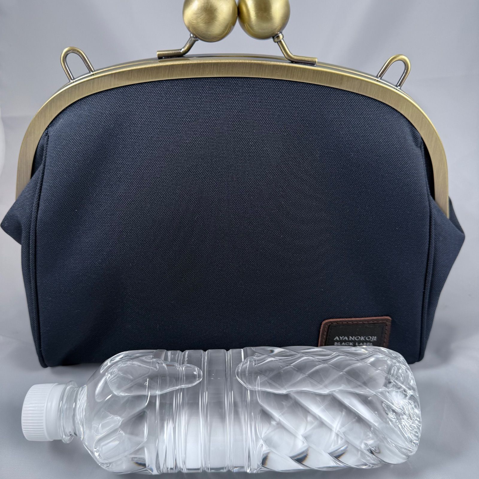 あやのこうじダークネイビー ボディバッグ 未使用級】あやの小路 大玉