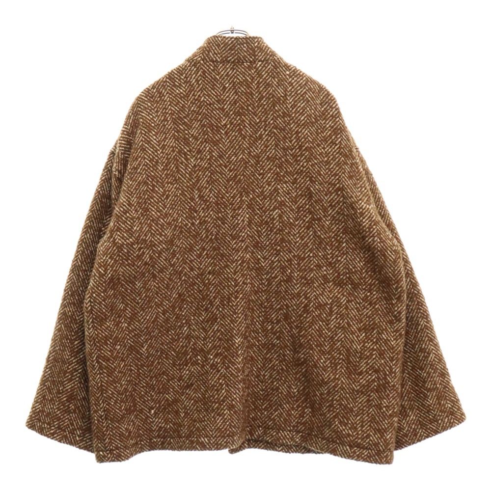 AURALEE (オーラリー) 22AW WOOL ALPACA HERINGBONE TWEED SHORT 