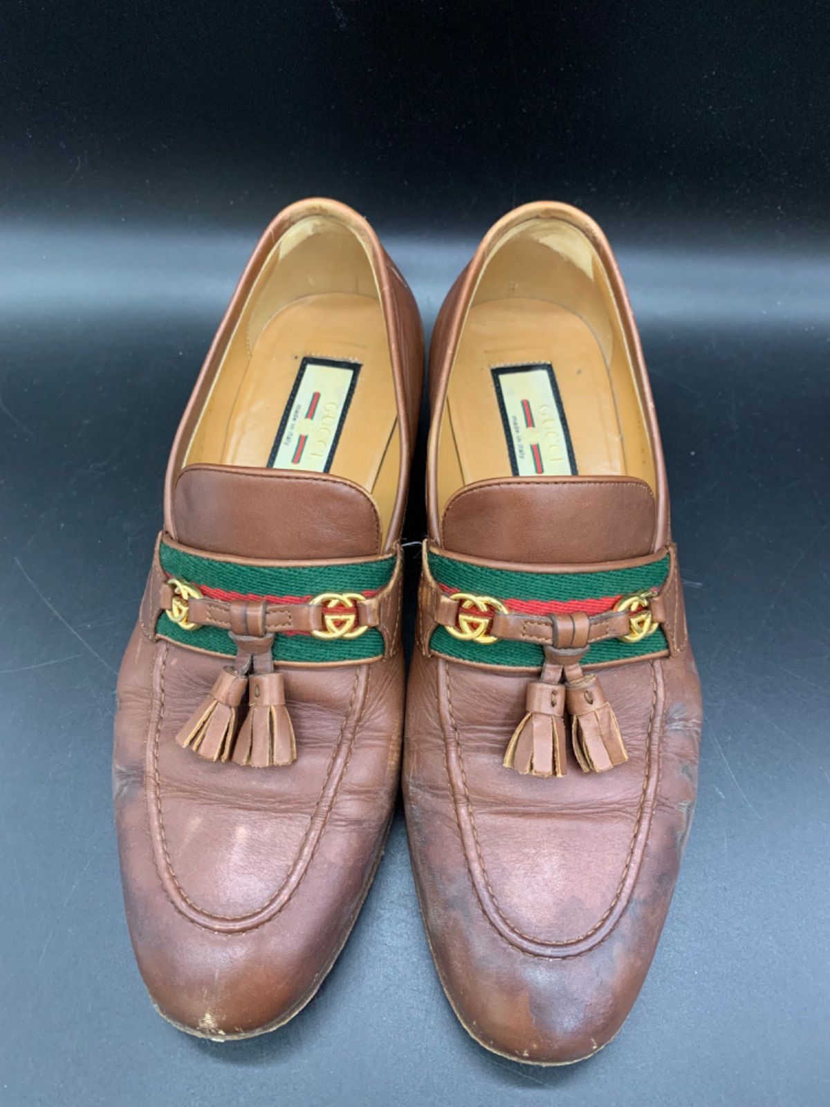 GUCCI タッセルローファー