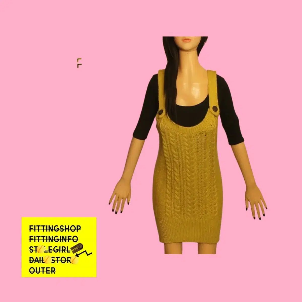 1621サスペンダースカート 冬ワンピース ヴィンテージワンピース ニットワンピース レディースワンピース スカート