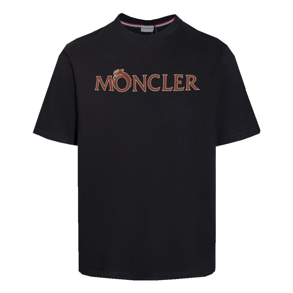 新品未使用 MONCLER モンクレール ロゴ Tシャツ T-shirts 春夏 ブラック 男女兼用 - メルカリ