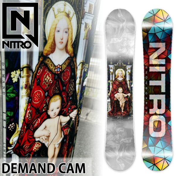 23-24 NITRO | ナイトロ DEMAND LTD CAMOUT デマンド メンズ レディース スノーボード グラトリ 板 2025 型落ち
