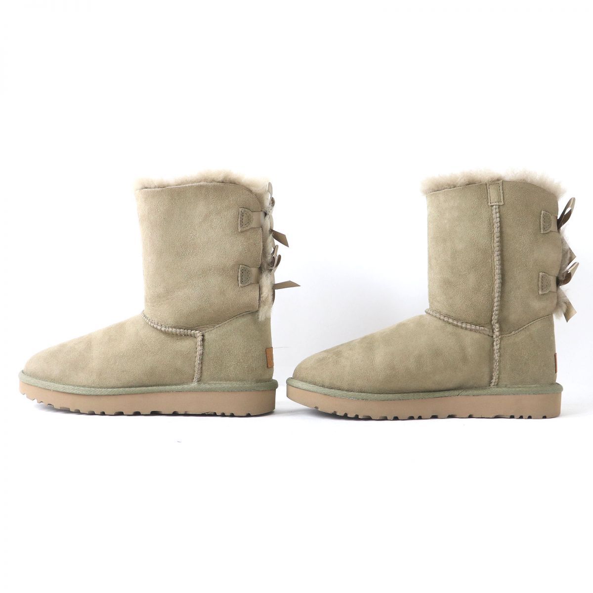 美品△UGG australia アグ 1016225 BAILEY BOW 2 ベイリー ボウ 2