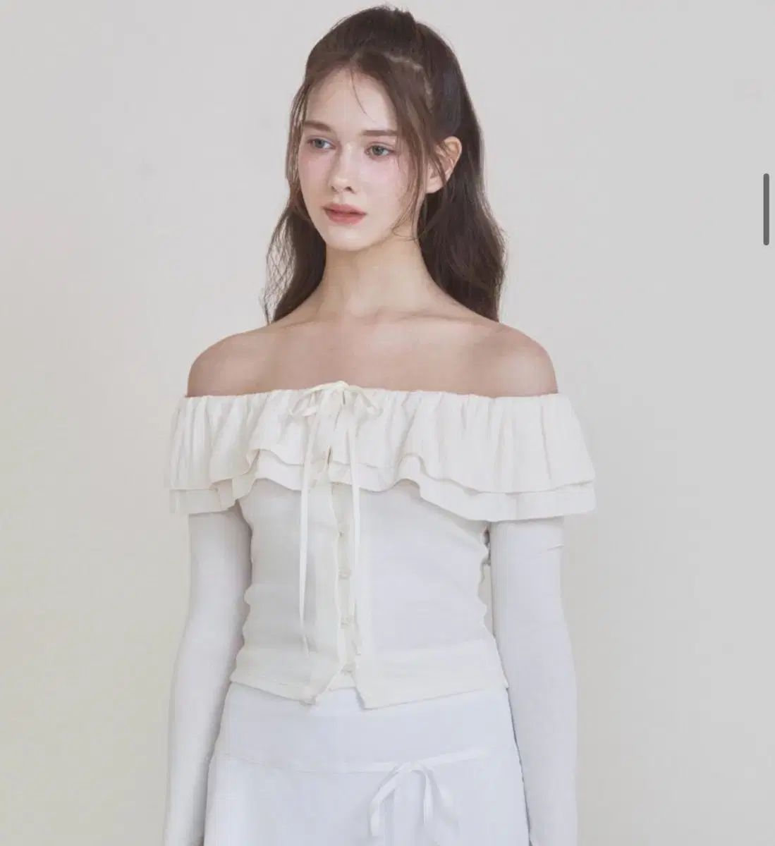 ノットユアローズ リー トップス クリーム