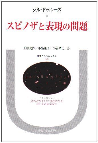 スピノザと表現の問題 (叢書・ウニベルシタス 321)