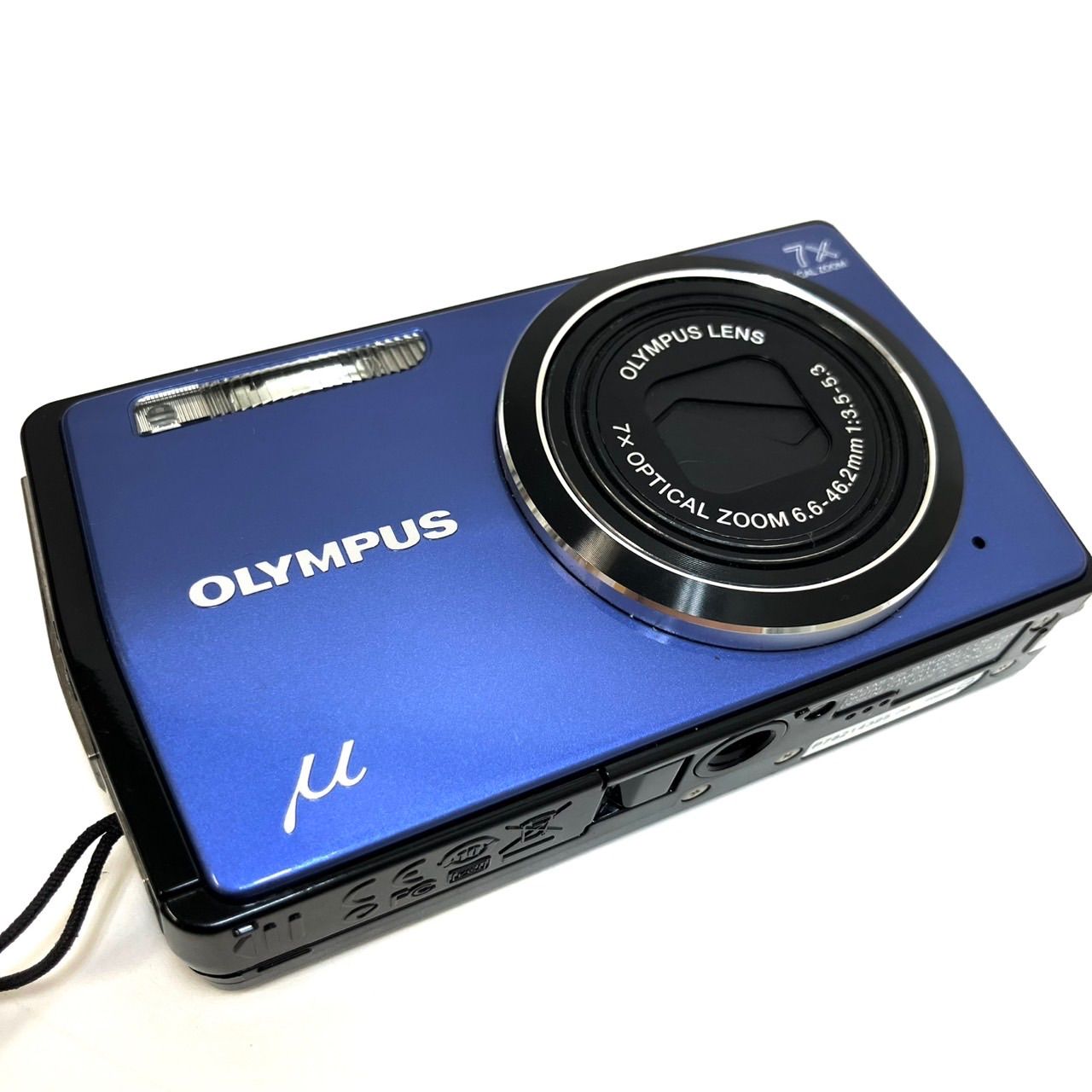 OLYMPAS＊オリンパス μ-7000 ミュー デジタルカメラ デジカメ ブルー