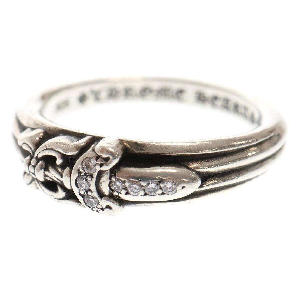 CHROME HEARTS (クロムハーツ) BABY CLSC P/D ベイビークラシックダガー PAVEダイヤ/パヴェダイヤ リング シルバー 11号