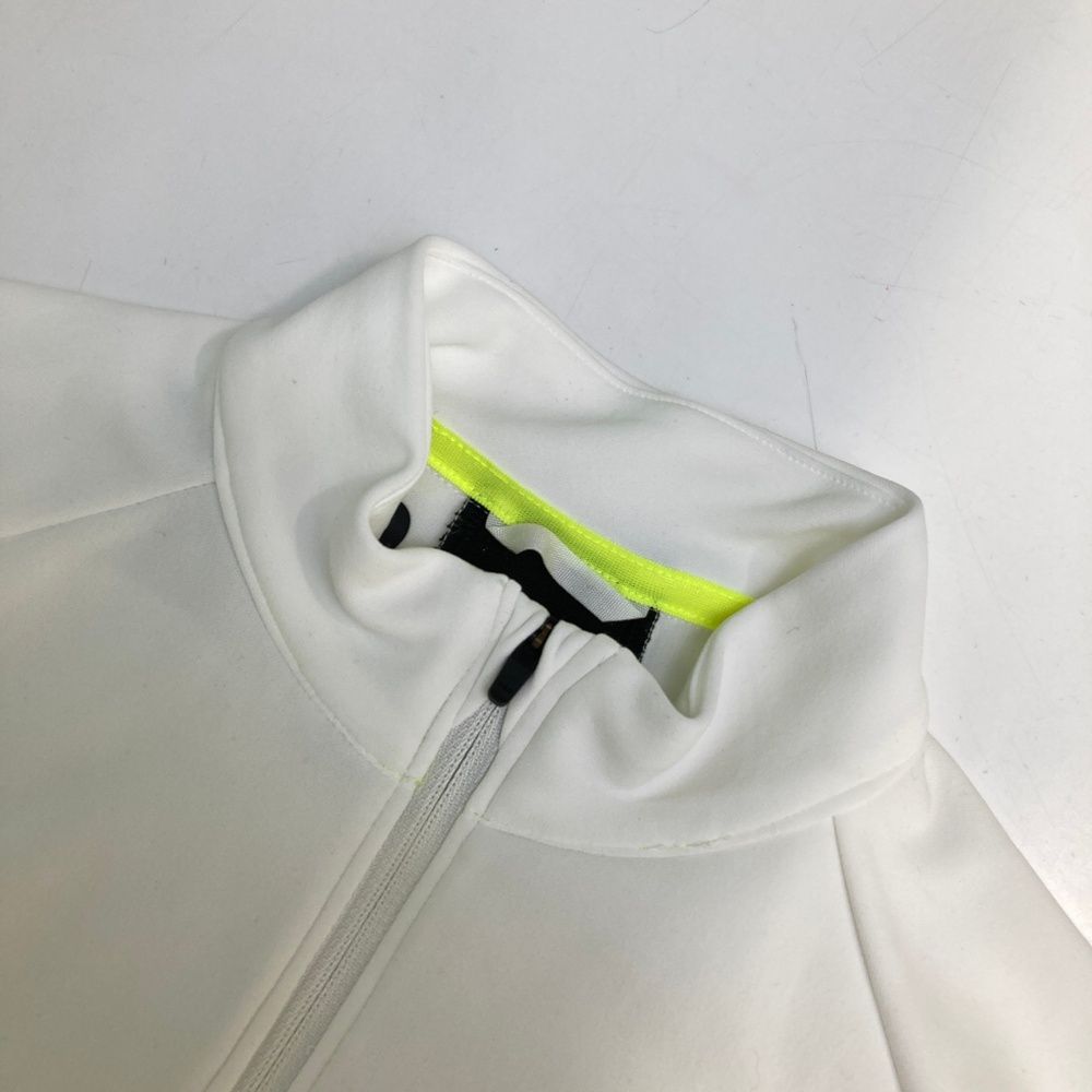 TFW49 長袖ハーフジップシャツ L ホワイト TFW49 長袖ハーフジップ