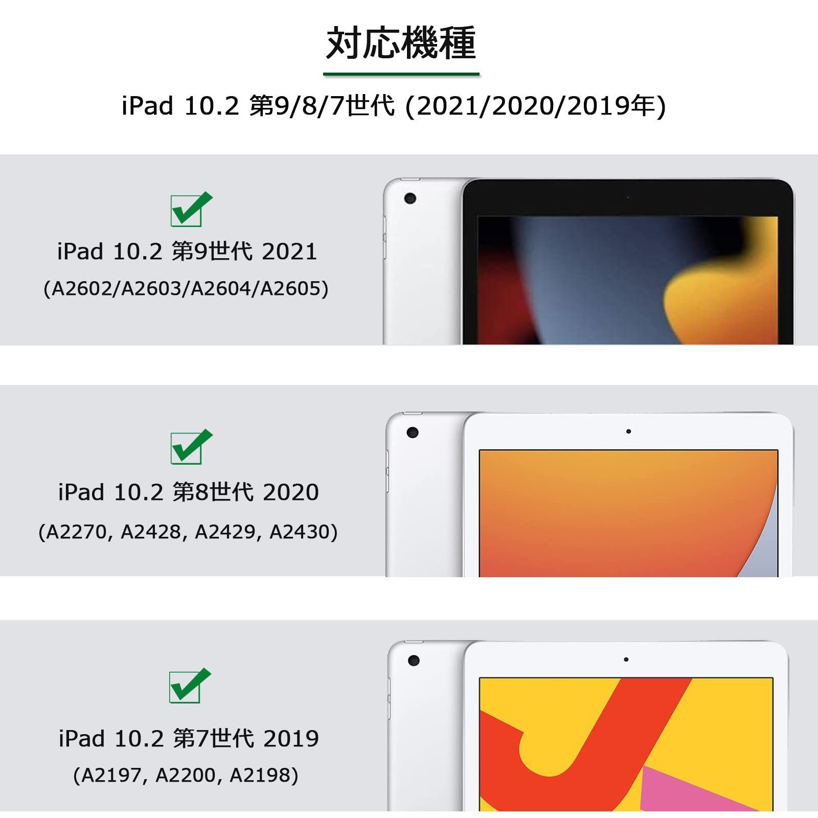 ブルー) PinLiSheng カバー ipad ipad 三つ折スタンド 傷防止 超軽量