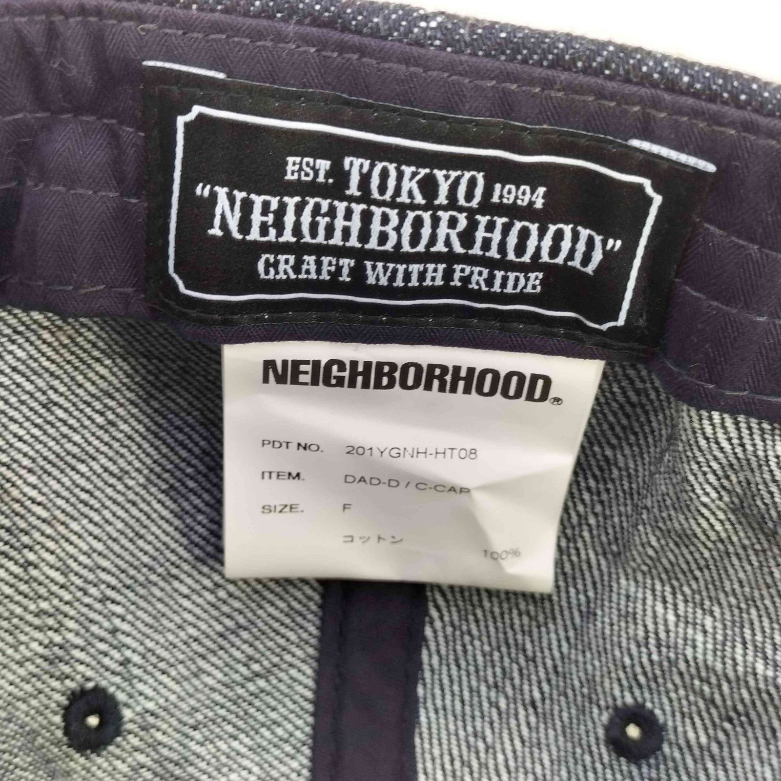 22SS ネイバーフッド DAD-D/C-CAP ダッドキャップ FREE NEIGHBORHOOD ネイバーフッド 22SS DAD-D/C-CAP 221YGNH-HT11