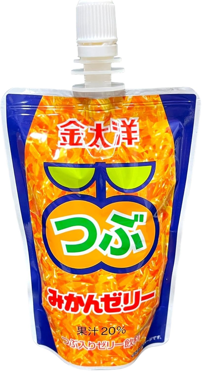 太洋食品 金太洋つぶみかんゼリー 専用BOX入 つぶ入りゼリー飲料