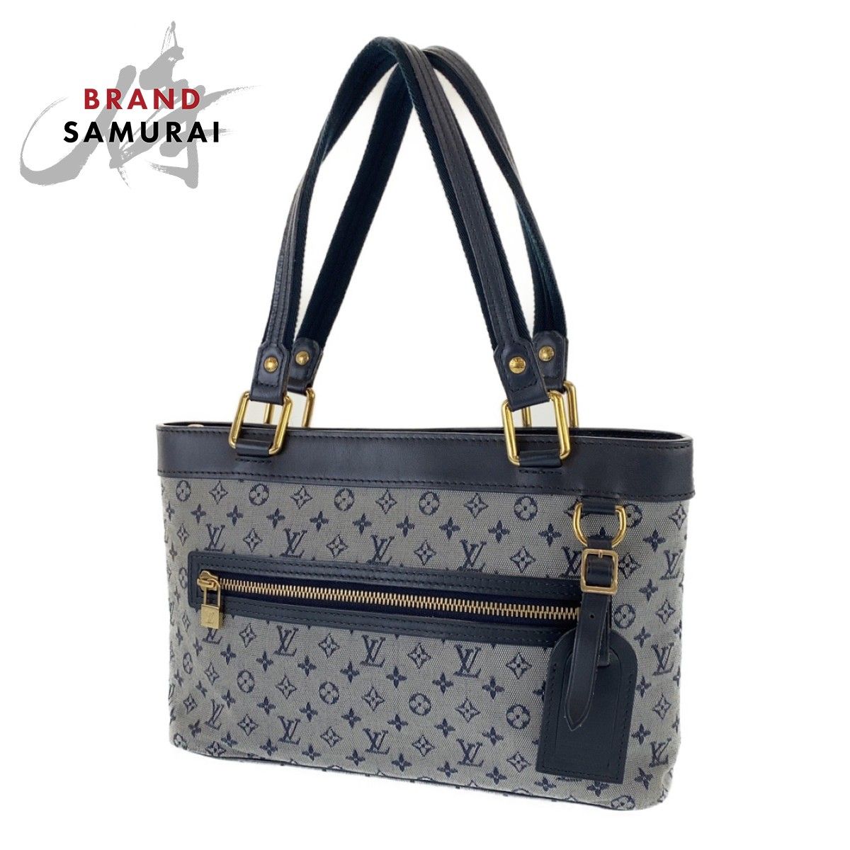LOUIS VUITTON ルイヴィトン モノグラム ミニ ルシーユPM ブラック 
