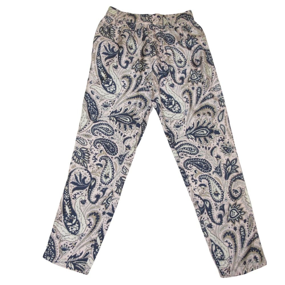 良品 23SS BANANATIME バナナタイム JUMBO PAISLEY シルク テーパード  