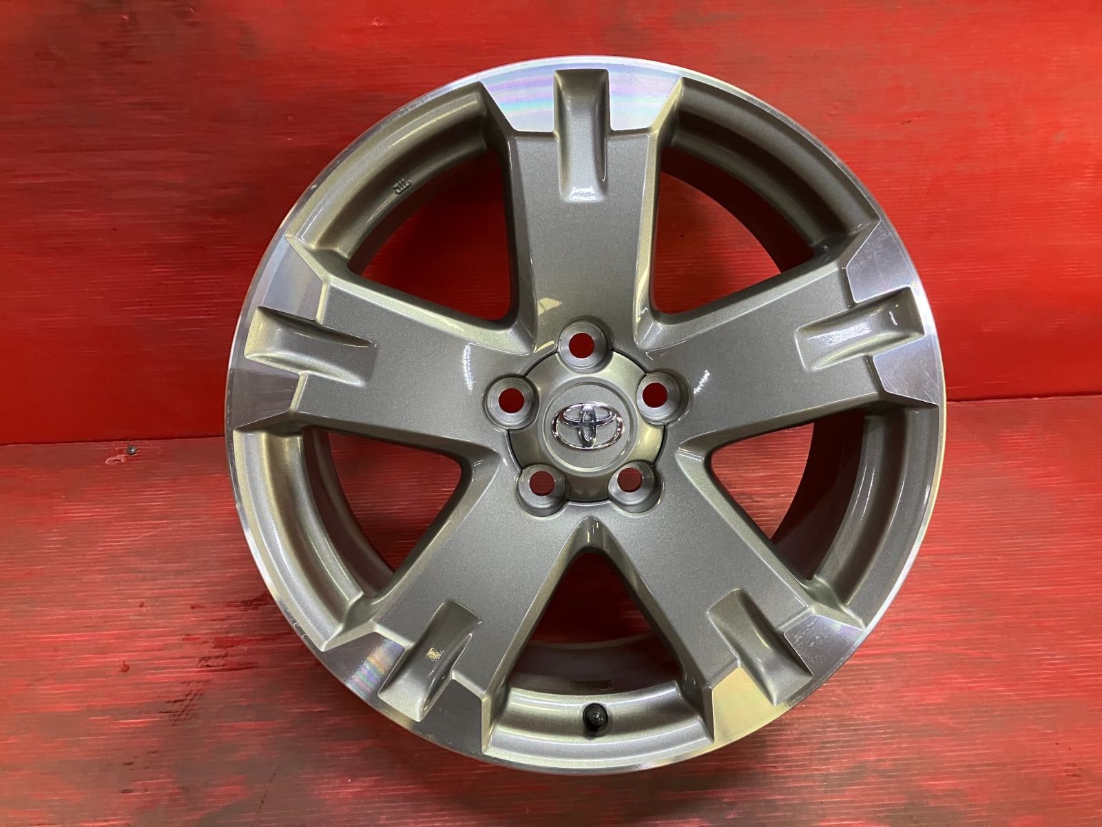 ホイール 18x7.5 39 114.3 5H トヨタ 30系RAV4 STYLE S Packag純正 4本SET FFCRYSTALESIA_COM