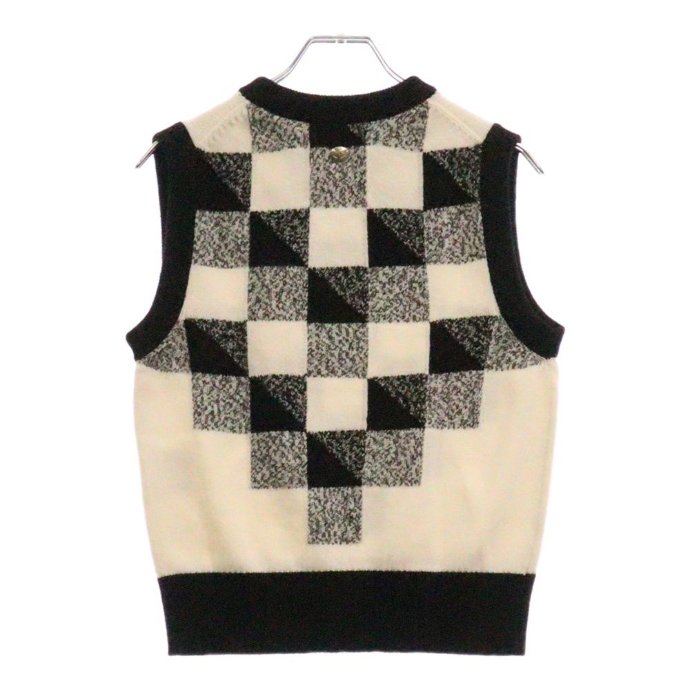 CHANEL (シャネル) ココボタン カシミヤ ニットベスト