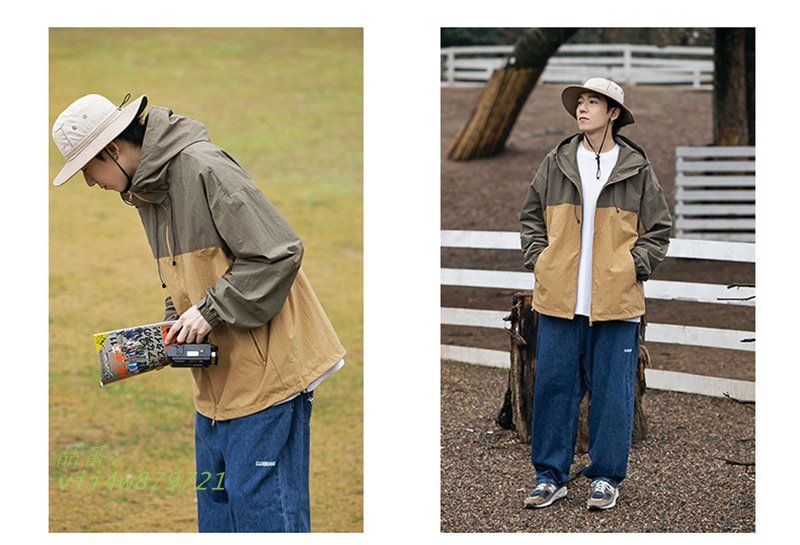 マウンテンメンズ 防風 ジャケット ストレッチ ブルゾン 防水 アウトドア トレンチコート vii4w879721