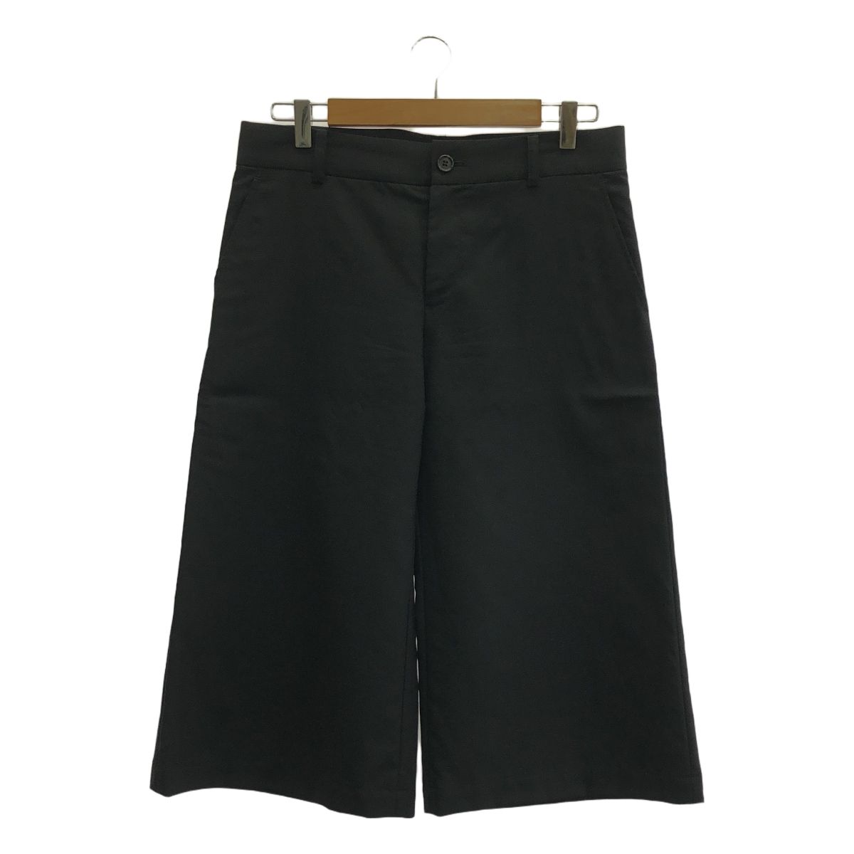 JUNYA WATANABE COMME des GARCONS | ジュンヤワタナベ | 2009AW | ウール ワイドハーフパンツ | M | ブラック | レディース