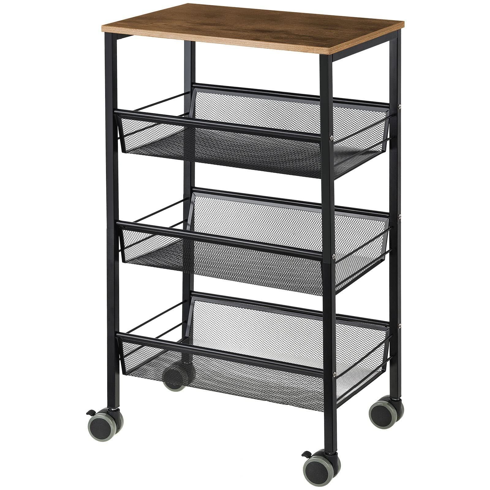 数量限定】ローリングカート 収納 キャスター付き 調味料 移動式