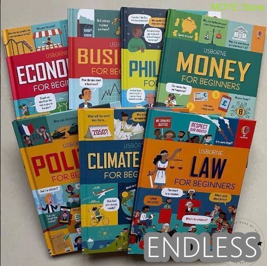 新品未使用】USBORNE BUSINESS FOR BEGINNERS 10册 英語 絵本 洋書