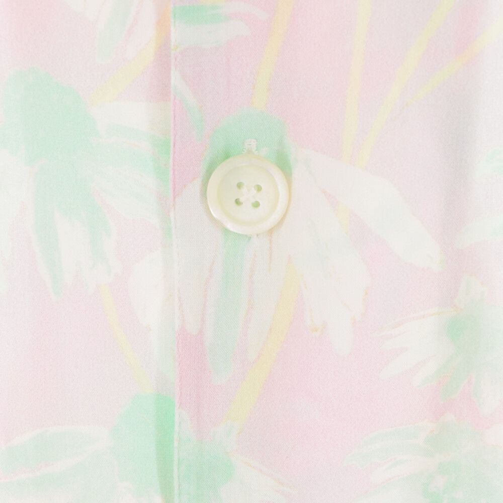 LOEWE (ロエベ) Daisy Print Short Sleeve Shirt パームツリーアロハ