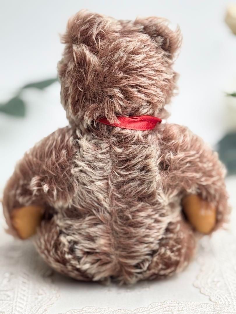 シュタイフ★Zottelbear Zotty 22cm★小豆色のゾッティベア/熊 送料無料☆シュタイフ☆Zottelbear Zotty 22cm☆小豆色の