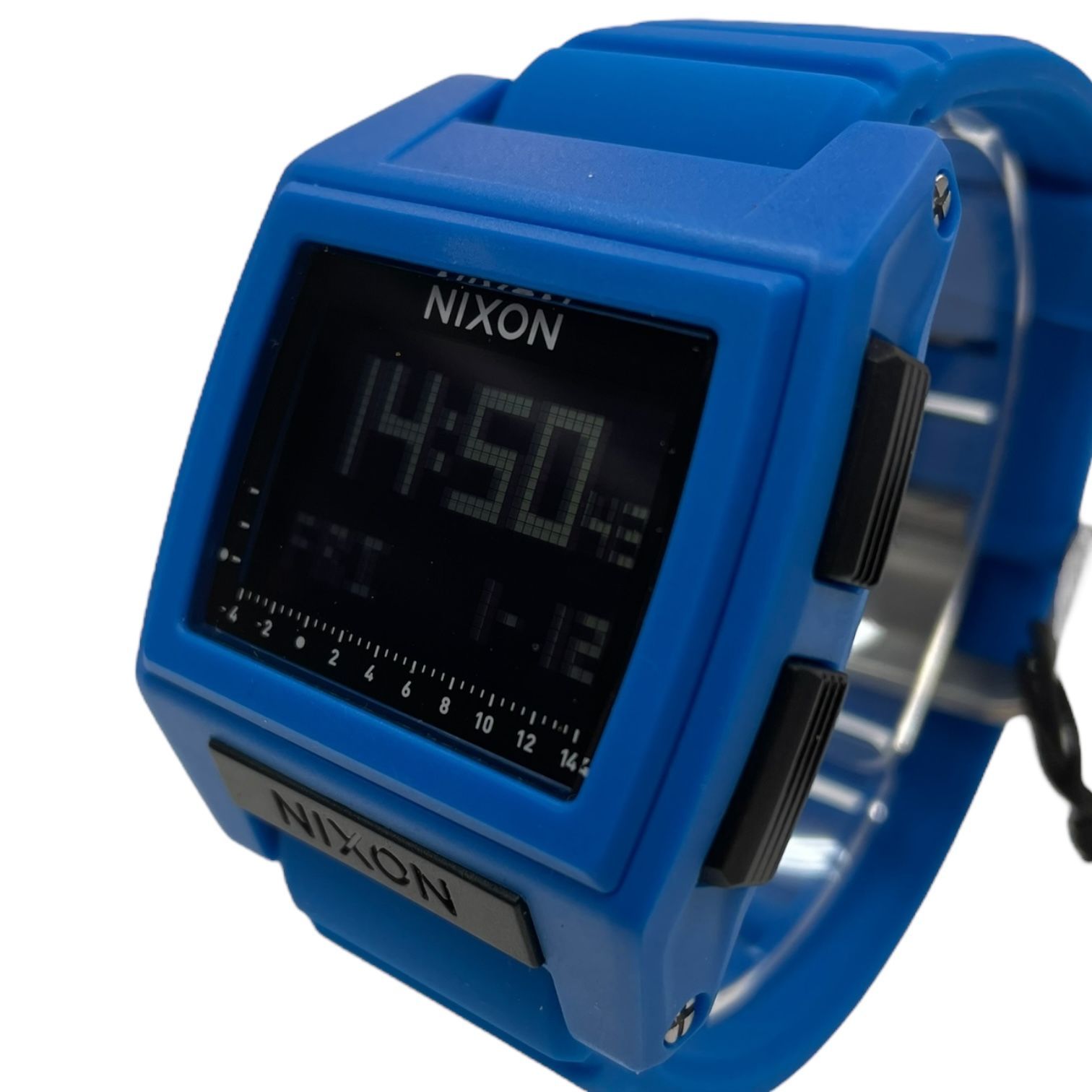 未使用品】NIXON ニクソン THE BASE TIDE PRO ザ・ベースタイド プロ クォーツ腕時計 デジタル サーフウォッチ マリンスポーツ  A1212-300-00 ブルー - メルカリ