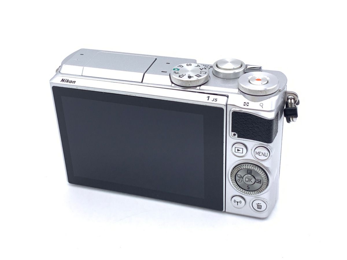 中古】 【並品】 ニコン Nikon1 J5 ボディ シルバー 超美品 中古】 【並品】 ニコン Nikon1 J5 ボディ シルバー 超美品