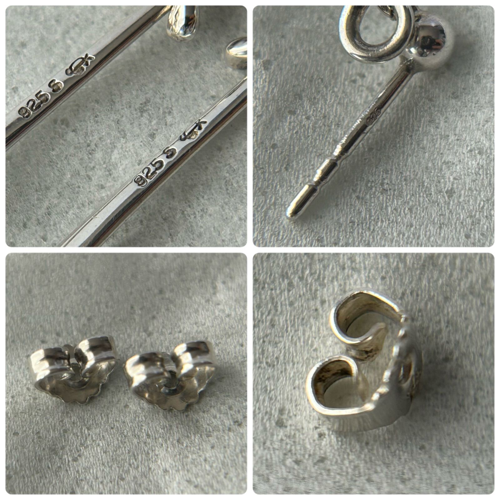 要状態確認】 ジョージジェンセン 希少 ピアス フォーゲット ミー 