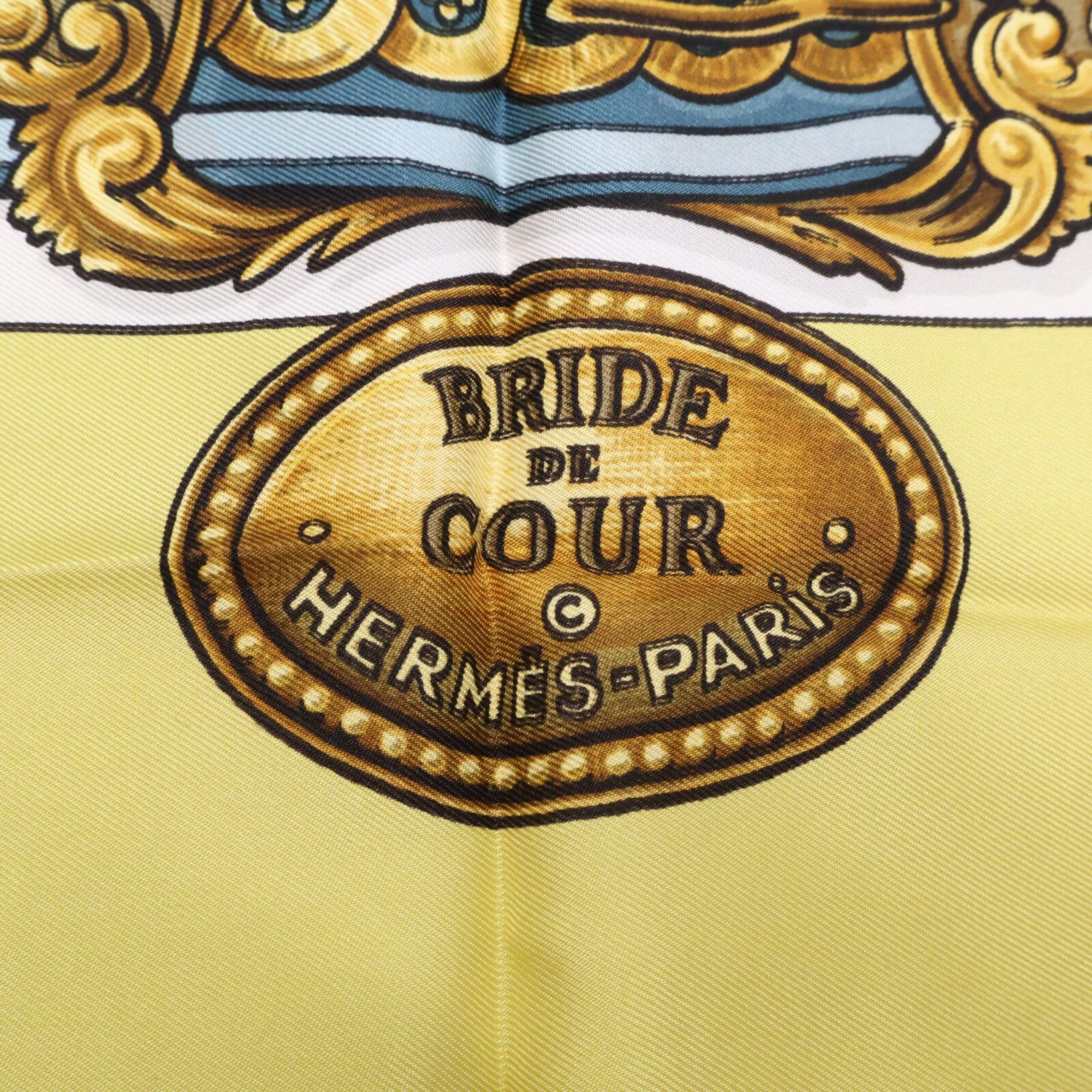 HERMES エルメス BRIDE DE COUR カレ90 シルク100％ - メルカリ