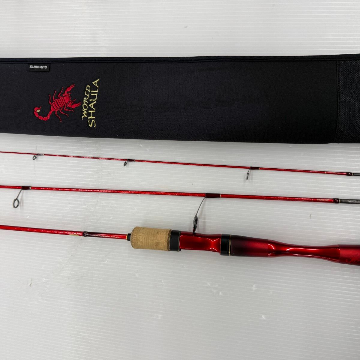SHIMANO - σσSHIMANO シマノ 19ワールドシャウラテクニカルエディション S52UL-3/FA 美品 程度A 袋付 259806 σσSHIMANO シマノ 19ワールドシャウラテクニカルエディション