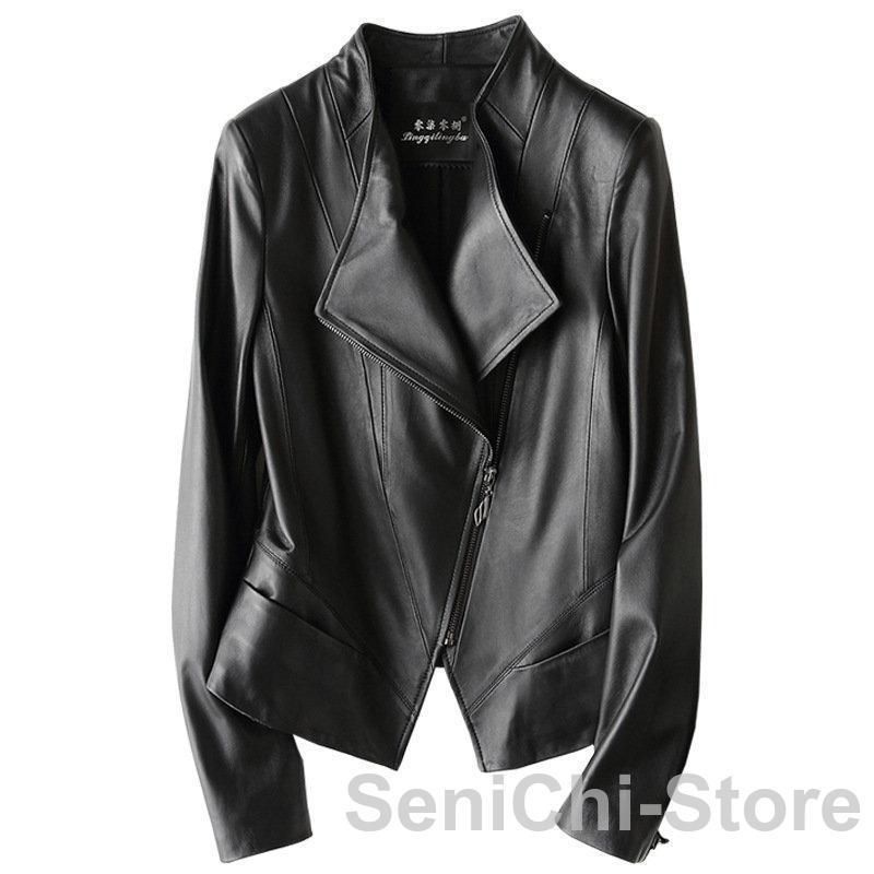 ライダースジャケットレディース 裏ボア ライダース ボリュームネック