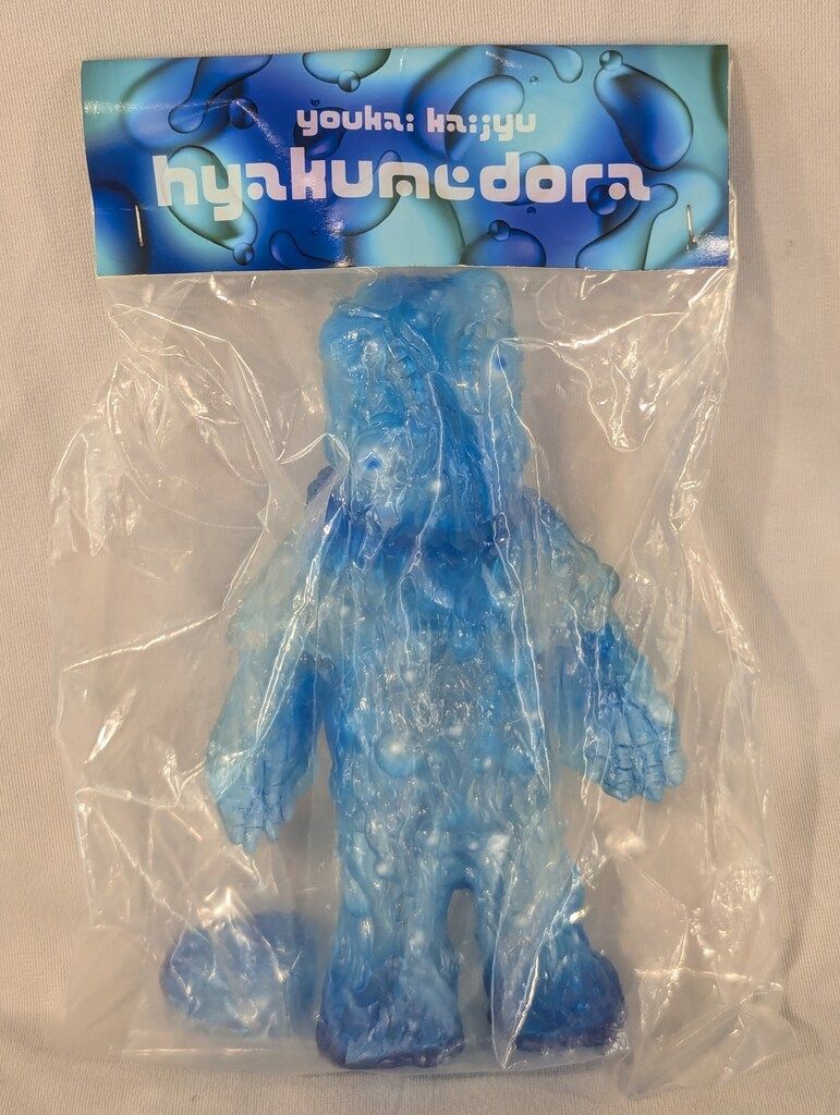 暗黒エンターテイメント ヒャクメドラ ヒトツメドラ付き クリアブルー
