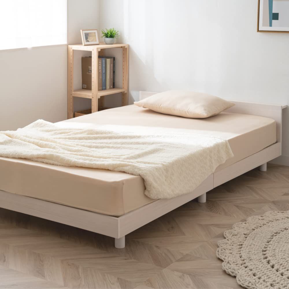 アイリスプラザ ベッド ベッドフレーム 2口コンセント・USBポート付き  