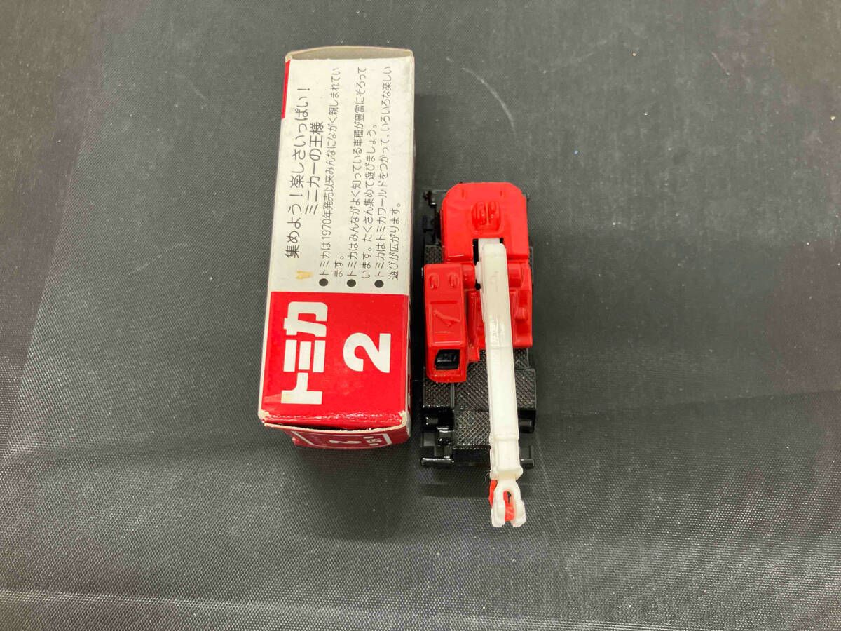 トミカ No.2 タダノ ラフタｰライン クレｰン TR151S 赤×黒 15Aホイｰル