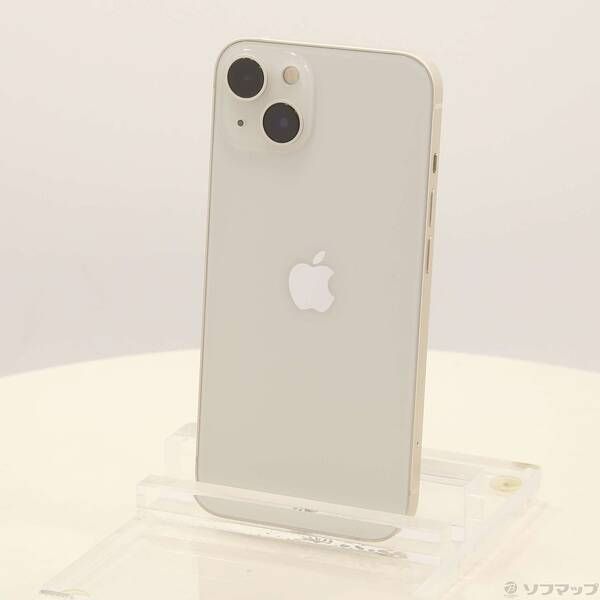 〔 〕iPhone13 128GB スターライト MLND3J A SIMフリー 258