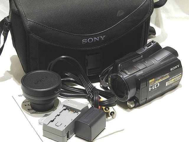 ソニー デジタルHDビデオカメラレコーダー HDR-SR12 ◇ テレコンバージョンレンズ 付き VCL-HG1737C ▼ SONY ビデオ  FullHD SONY 5E