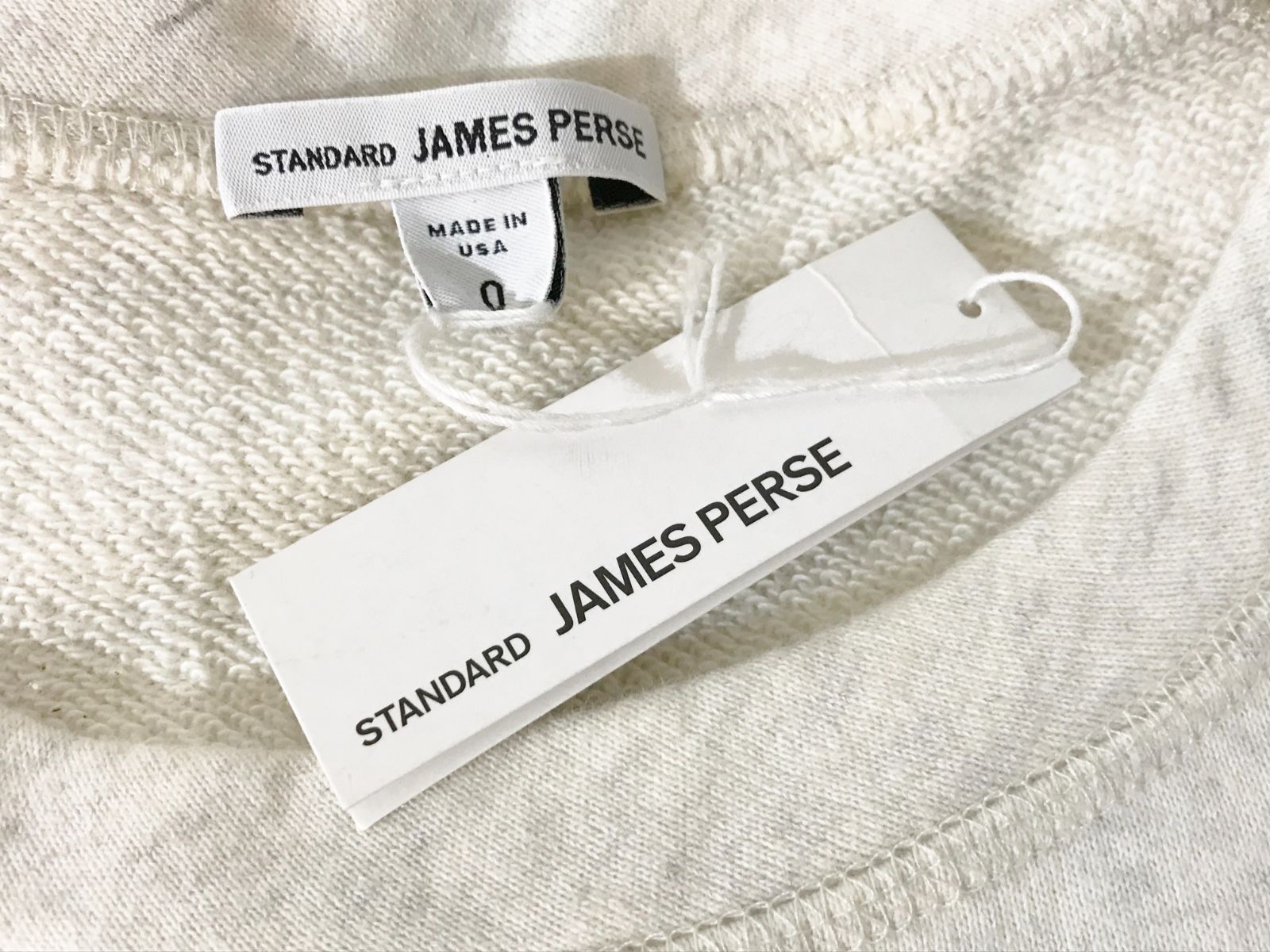 メーカー在庫限り品 James Perse ジェームスパース スエット